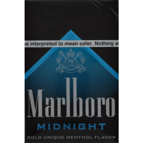 Marlboro Cigarettes, Midnight