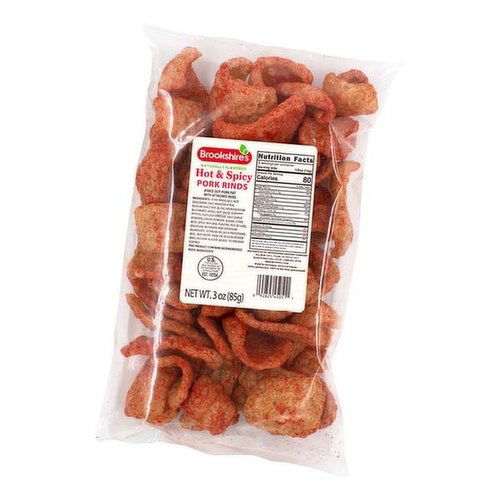 Brookshire's Hot & Spicy Pork Rinds