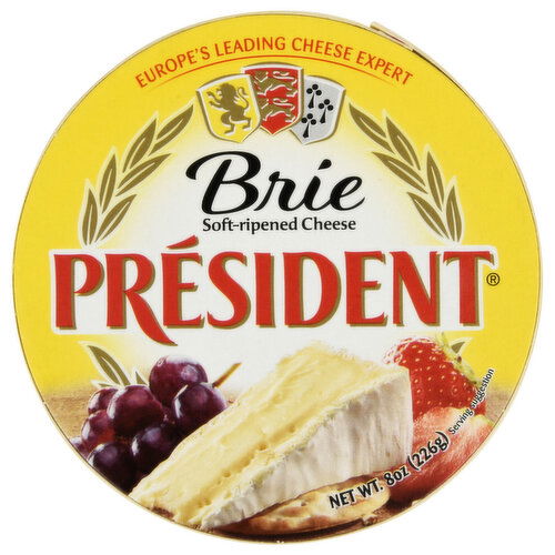 Brie Cheese, Soft-Ripened