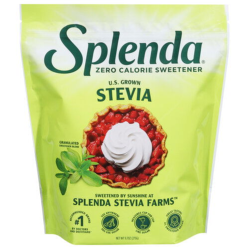 Splenda Sweetener, Zero Calorie, Stevia - 9.7 Ounce