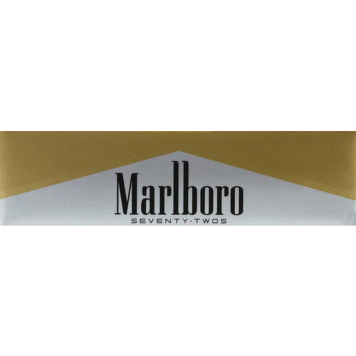Marlboro Cigarettes, Filter, Seventy-Twos, Gold Pack, Flip-Top Box - 200 Each