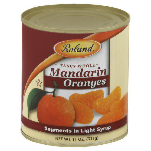 Roland Mandarin Oranges, Fancy Whole