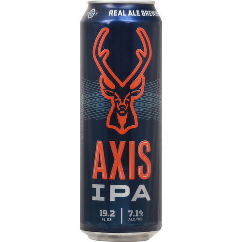 Real Ale Brewing Co Beer, IPA, Axis