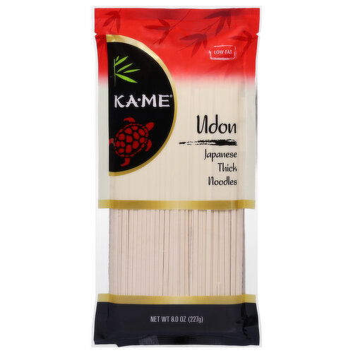 Ka-Me Noodles, Thick, Japanese, Udon