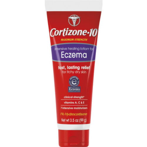 Cortizone-10 Healing Lotion, Eczema, Maximum Strength