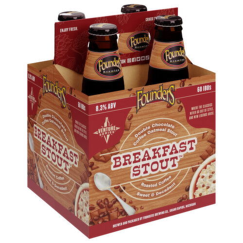 Founders Breakfast Stout, Oatmeal Stout Beer