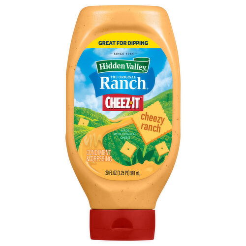 Hidden Valley Condiment & Dressing, Cheez-It, Cheezy Ranch