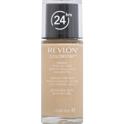 Revlon Makeup, Normal/Dry, Natural Beige 220, SPF 20