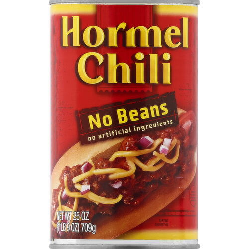 Hormel Chili, No Beans