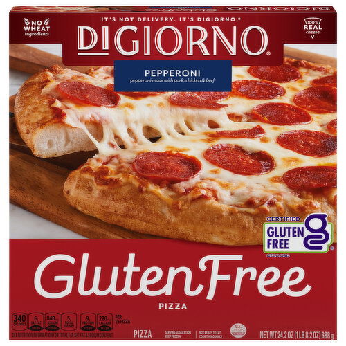 DiGiorno Pizza, Gluten Free, Pepperoni