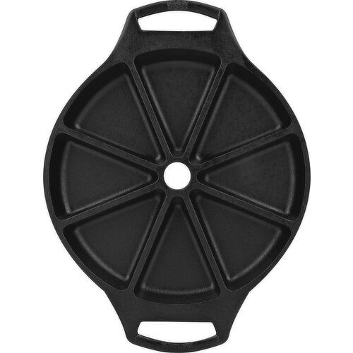 Lodge Wedge Pan, Cast Iron, 8 Impressions