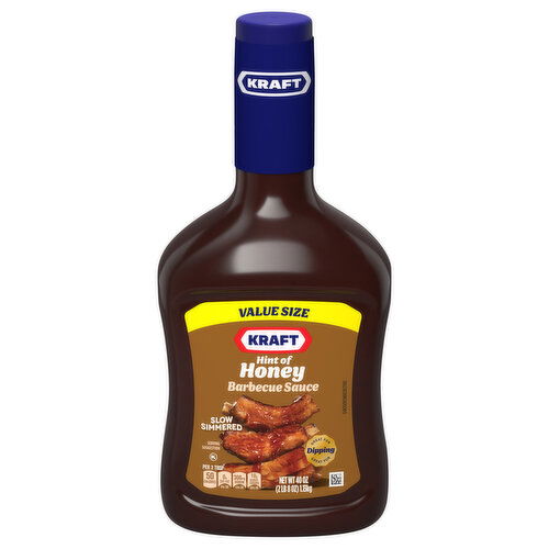 Kraft Barbecue Sauce, Honey, Value Size