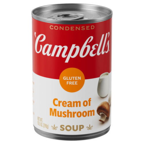 Campbell's Soup, Gluten Free, Cream of Mushroom, Condensed