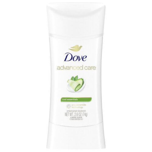 Dove Antiperspirant Deodorant, Advanced Care,  Cool Essentials