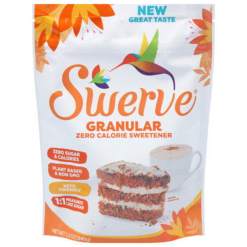 Swerve Sweetener, Zero Calorie, Granular