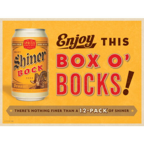 Shiner Box O' Bocks! Beer