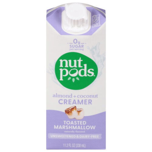 Nutpods Creamer, Toasted Marshmallow, Almond + Coconut