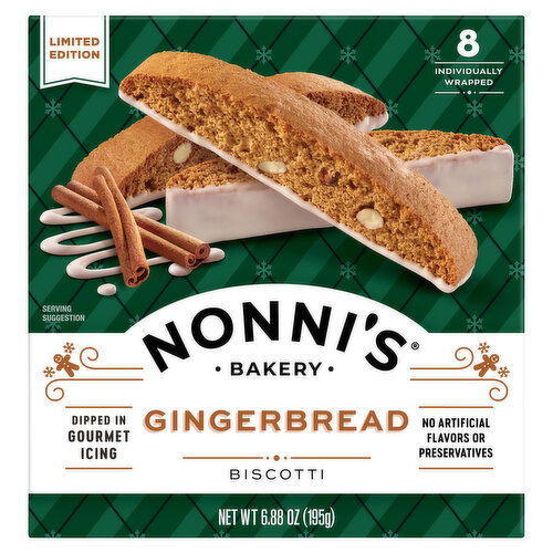 Nonni's Biscotti, Gingerbread