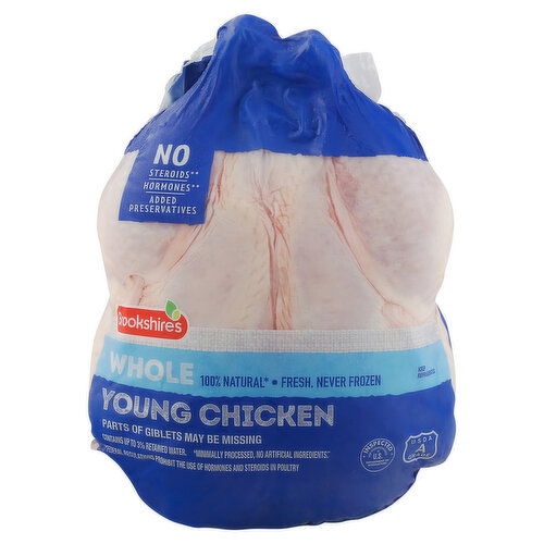 Brookshire's Chicken, Young, Whole