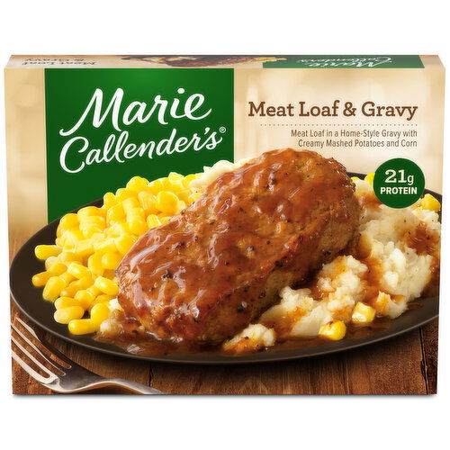 Marie Callender's Meat Loaf & Gravy Frozen Meal - 12.4 Ounce