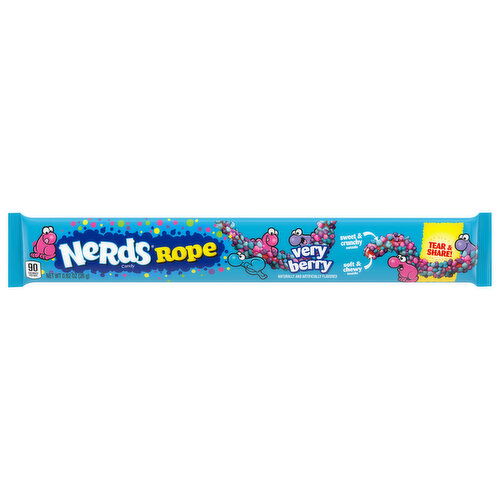 Nerds Candy, Rope, Very Berry