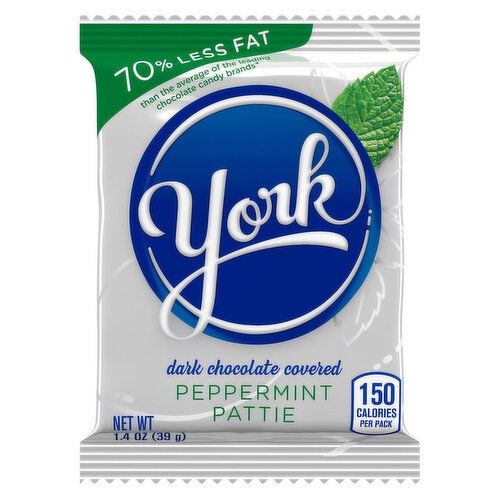 York Peppermint Pattie, Dark Chocolate Covered