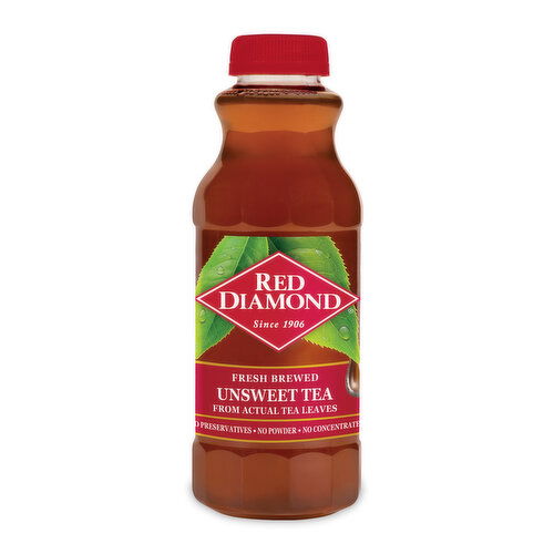 Red Diamond Unsweetened Tea - 16 Fluid Ounce