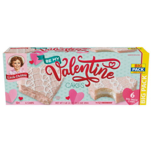 Little Debbie Snack Cakes, Valentine, Big Pack