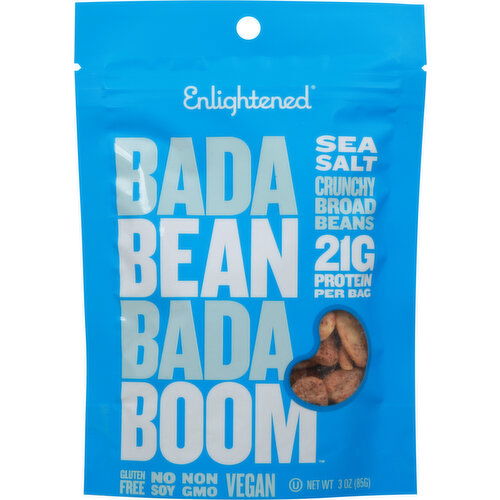 Enlightened Broad Beans, Crunchy, Sea Salt