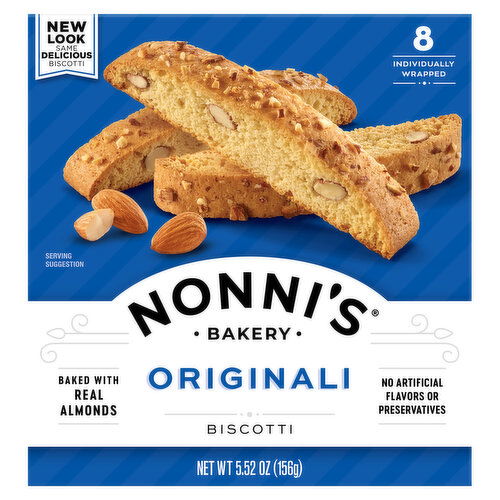 Nonni's Biscotti, Originali