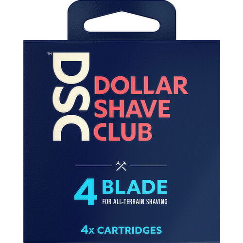 Dollar Shave Club Cartridges, 4 Blade