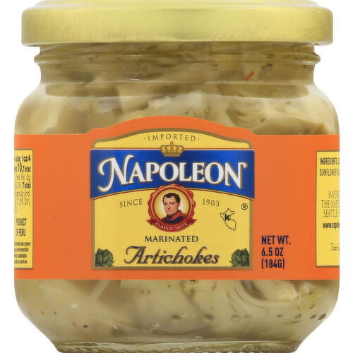 Napoleon Artichokes, Marinated