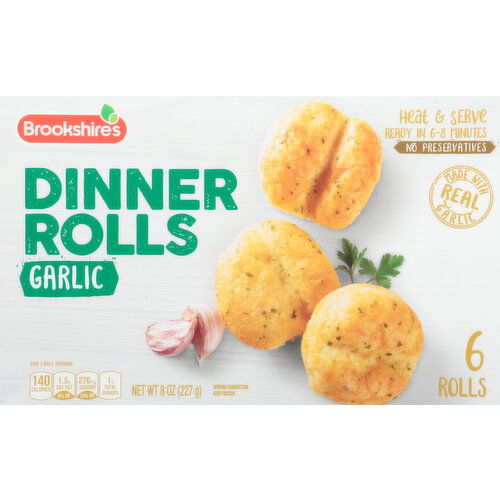 Brookshire's Dinner Rolls, Garlic