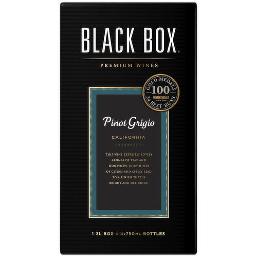 Black Box Pinot Grigio White Wine 3L Box