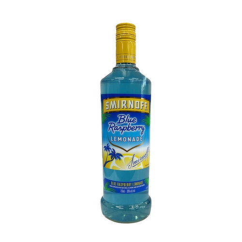 Smirnoff Blue Raspberry Lemonade Vodka, 750 ml    