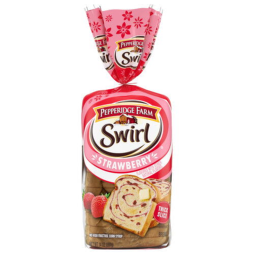 Pepperidge Farm Bread, Strawberry, Thick Slice