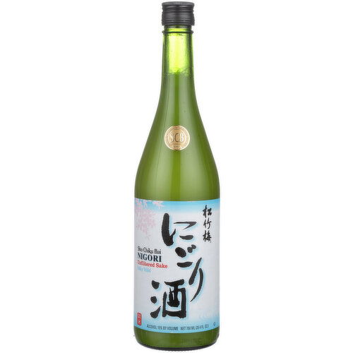 Sho Chiku Bai Junmai Nigori Sake, 750 ml    