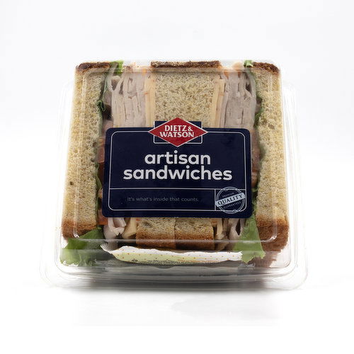 Dietz & Watson Spicy Southwest Turkey Cheddar Sandwich