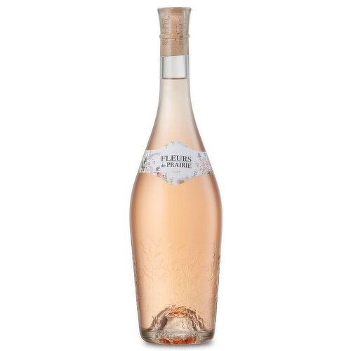 Fleurs de Prairie Languedoc France Rose Wine, 750 ml    