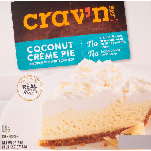 Crav'n Flavor Creme Pie, Coconut