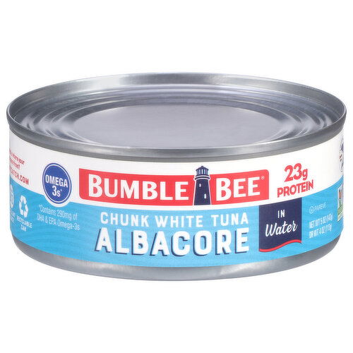 Bumble Bee Chunk White Albacore In Water Tuna - 5 Ounce