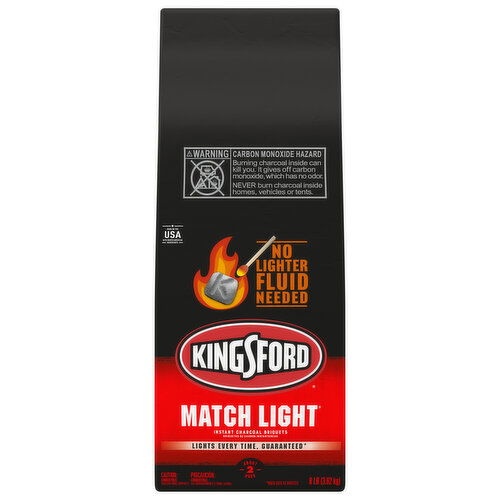 Kingsford Charcoal Briquets, Instant