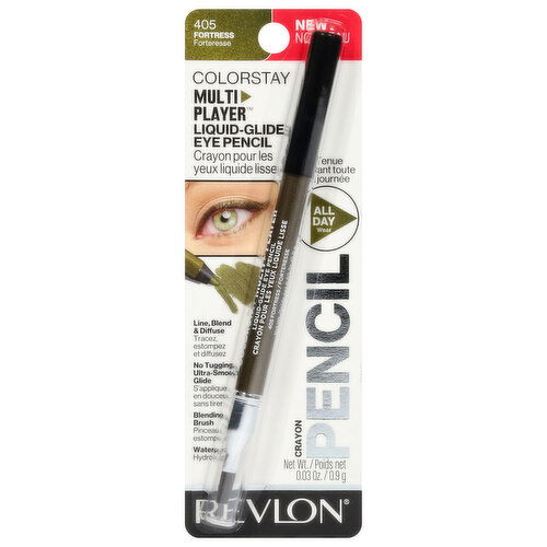 Revlon Eye Pencil, Fortress, 405 - 0.03 Ounce