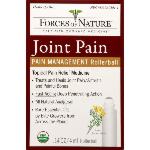 Forces of Nature Rollerball, Joint Pain, Pain Management