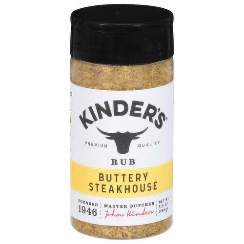 Kinder's Rub, Buttery Steakhouse