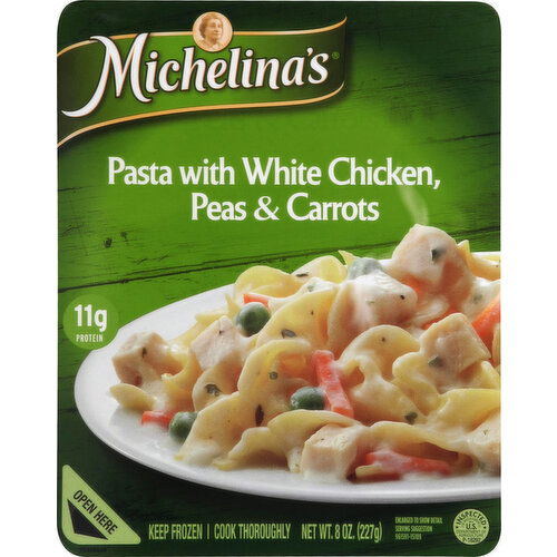 MICHELINAS Pasta, with White Chicken, Peas & Carrots