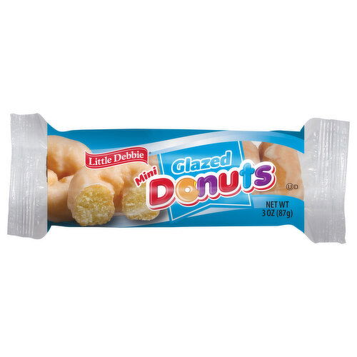 Little Debbie Donuts, Glazed, Mini