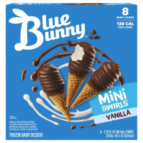 Blue Bunny Frozen Dairy Dessert, Vanilla