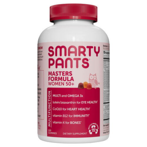 SmartyPants Masters Formula, Women 50+, Gummies