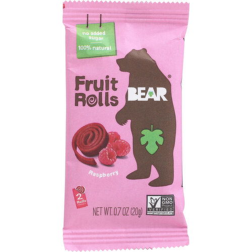 Bear Fruit Rolls, Raspberry